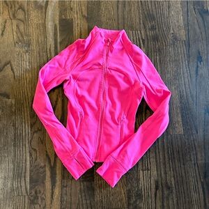 Lululemon Sonic Pink Cropped Define Jacket Size 0